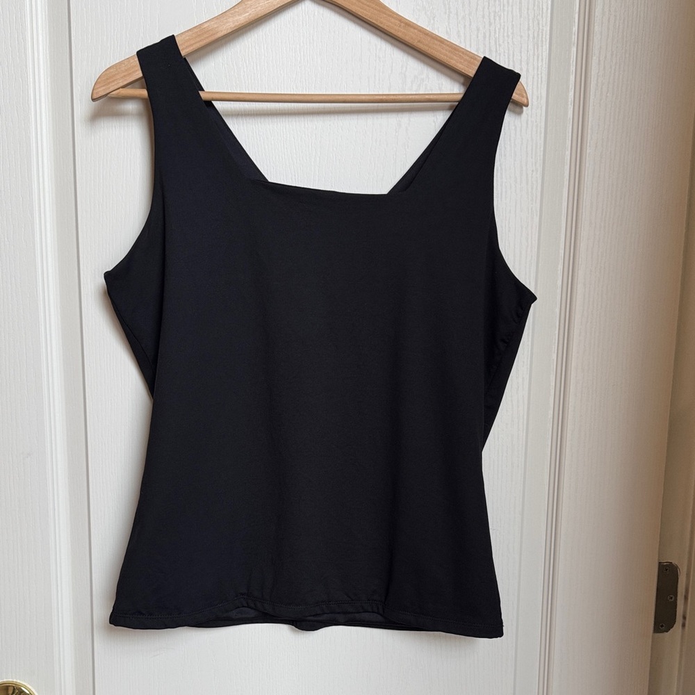 Essentials Black Tank Top for Women